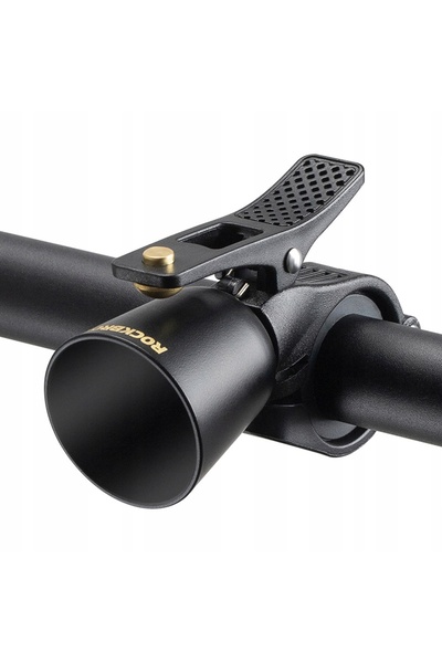 ROCKBROS Sonerie modernă pentru bicicletă cu sunet direcțional - Negru