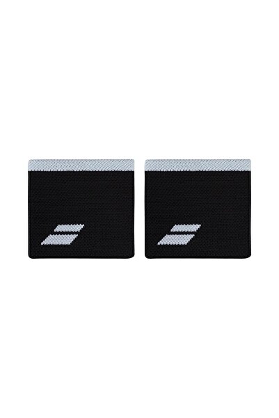 BABOLAT Logo Wristband Black Tennis Wristband 5Ub1261