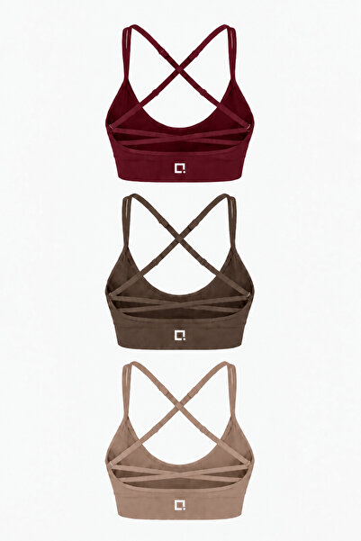 HARSFIT 3-Pack Griba Seamless Sports Bustier Pack