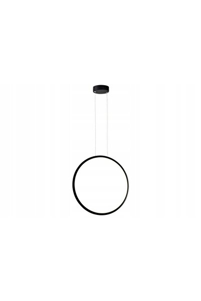 Reality Lampa RAGI negru inel LED 43cm 334611-02