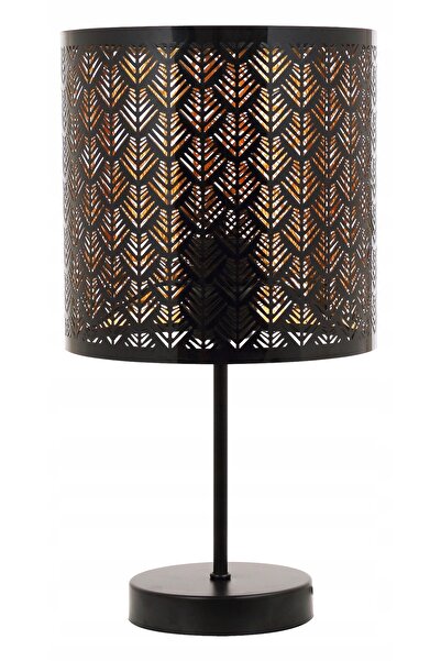 Reality Lampă de veghe abajur negru auriu negru auriu Tuluza 540501-02