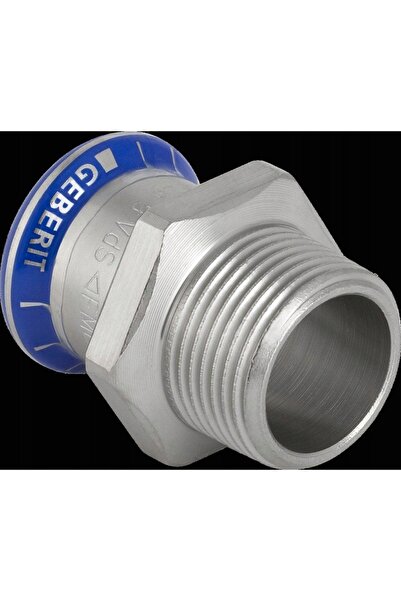 Geberit Adaptor de tranziție Mapress 22x3/4 "GZ 31707 din oțel inoxidabil
