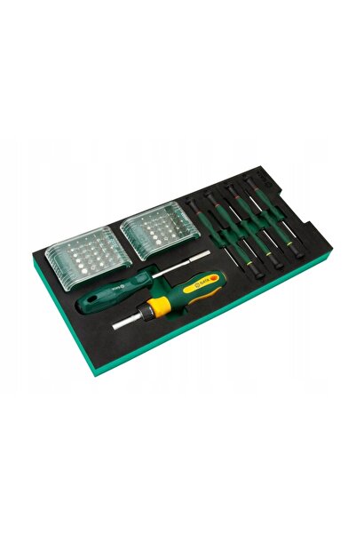 SATA Șurubelnițe de precizie + biți 71 bucăți Spumă EVA pentru cărucior ST09920G