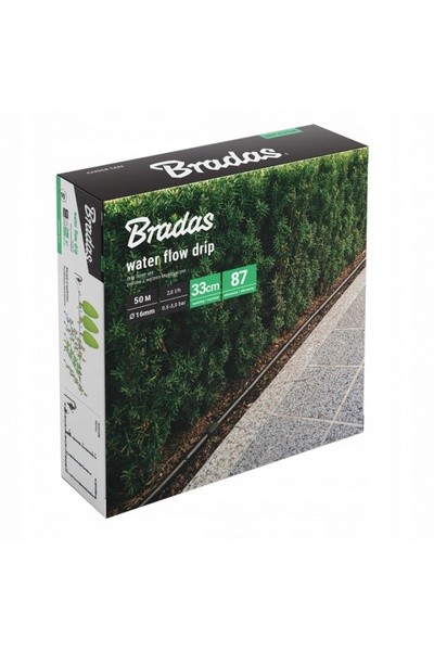 Bradas Furtun de irigare prin picurare, sistem de irigare prin picurare 50m, ...