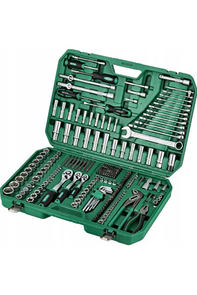 Stalco Set de chei tubulare WALIZKA KOMPLET 237 el. 1/4 3/8 1/2 S-54018