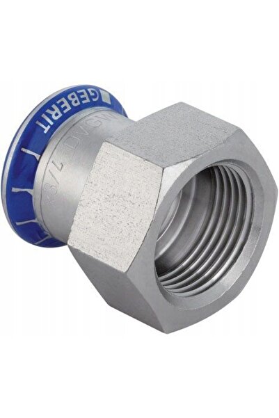 Geberit Adaptor de tranziție Mapress 22x3/4 "GW 31806 din oțel inoxidabil