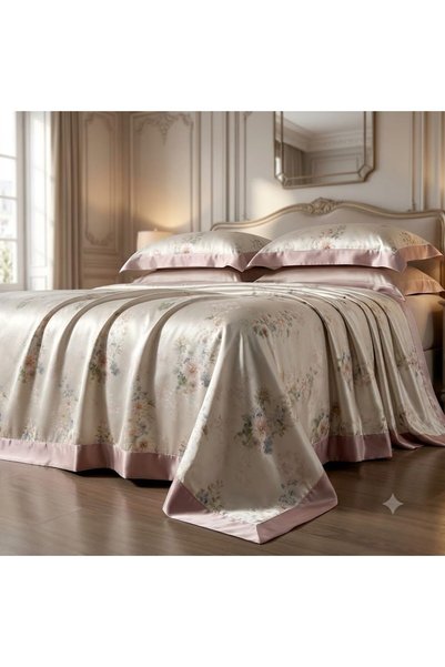 Generic Luxury 3-Piece Turkish Satin Cotton Bedsheet Set – King Size | Ultra ...