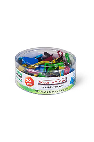 Lebez Colored soft-grip clips 572