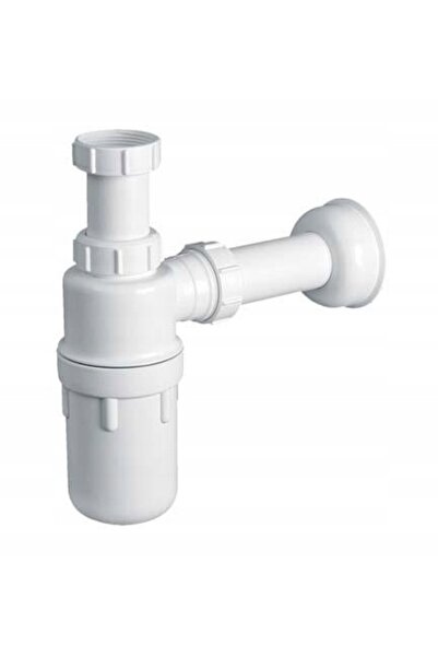 McAlpine Sifon tip sticlă pentru chiuvetă 11/2"x40mm, plastic solid