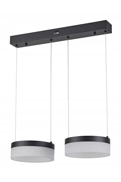 Reality Lampă suspendată neagră deasupra mesei LED Nicki 2pl 4000K 2x960lm 33...