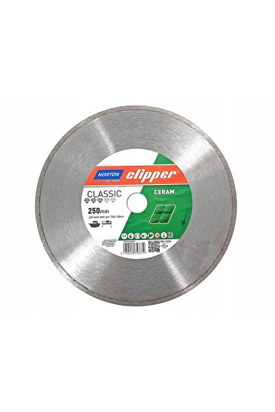 Norton Disc diamantat 250x25,4mm Clipper CLASSIC CERAMIC