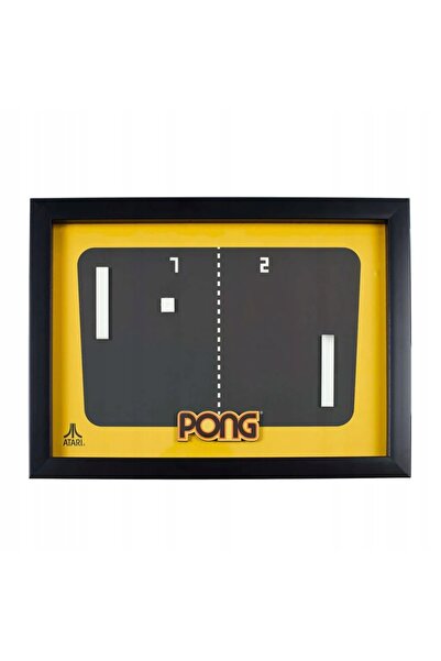 THUMBSUP.ART Decor de perete retro Artă murală 3D oficială Atari Pong 33.8x 2...