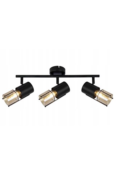 Reality Lampă bară SCOTTIE neagră 3 plăci. 835603-02