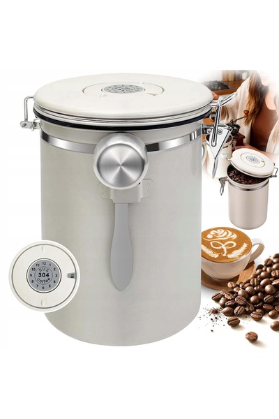 NO BRAND Recipient pentru cafea din oțel inoxidabil, Umidificator, Suport pen...