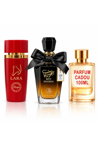 Al Fakhr Perfumes Pachet 3 Parfumuri + Lara Rouge + Bint Hoorea + 1 x Parfum ...