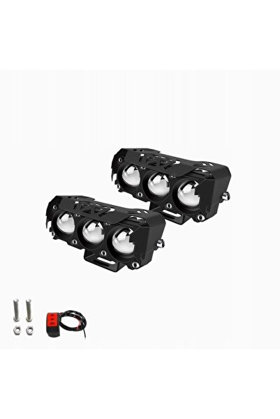 NO BRAND LUMINĂ DE LUCRU HALOGEN ANTI-CEATA LED CU LUMINĂ DUALĂ ÎN 2 CULORI 6...