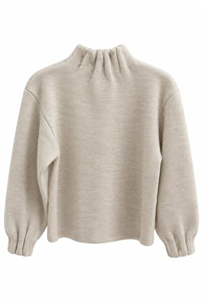 Pulli Collection Drawstring Collar Buttoned Cardigan