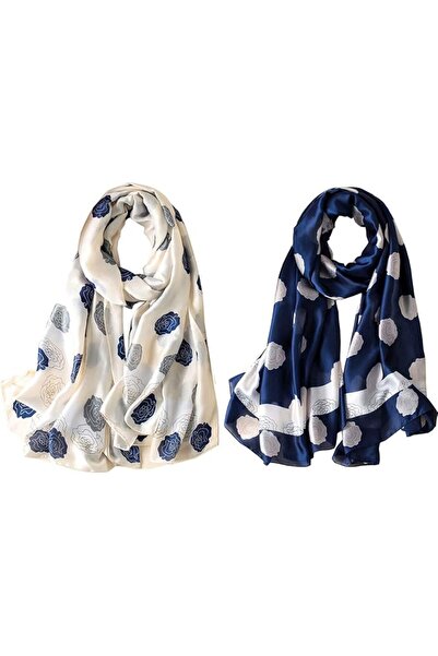 GENERAL Silk Scarf Mulberry Silk Fashion Scarves Long Lightweight Shawl Wrap …