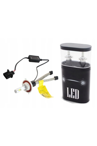 NO BRAND LED auto H13 9600lm R4 80W 12V 24V CANBUS Radiator 1 buc.