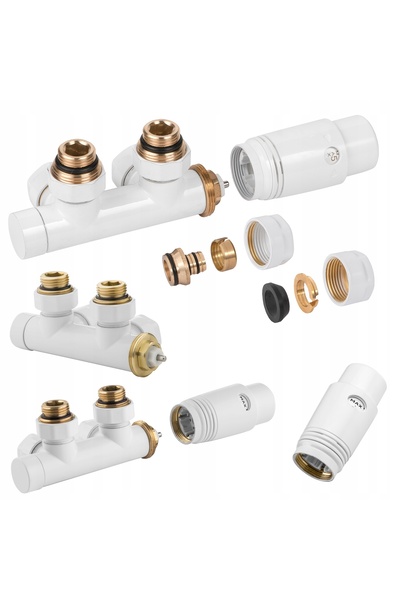 Invena VALVĂ TERMOSTATICĂ CU CAP DE TERMOSTAT PENTRU RADITOR, REVERSIBILĂ, DU...