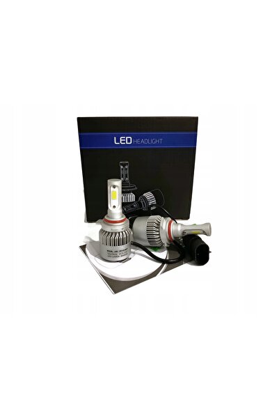 NO BRAND Becuri LED auto HIR2 9012 16000lm S2 72W 12V 24V cu ventilator 2 buc.