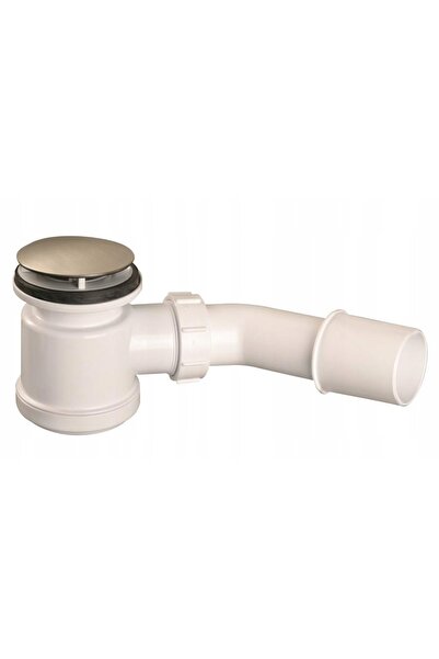 McAlpine Scurgere chiuvetă oțel inoxidabil periat 50mm plastic solid jos