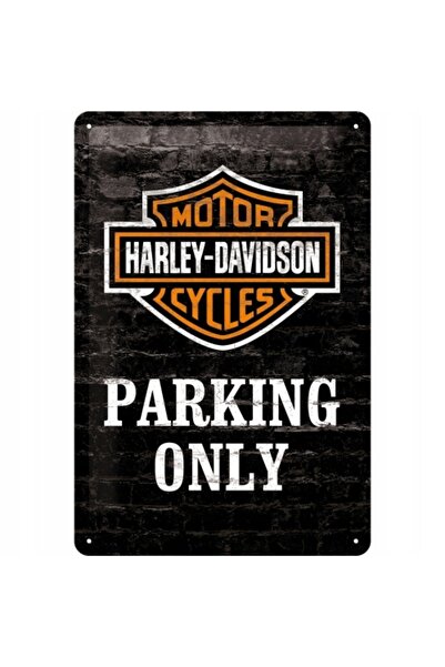 Nostalgic Art Poster metalic Harley-Davidson Doar pentru parcare 20x30 cm - U...
