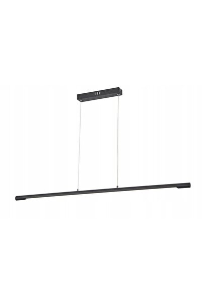Reality Lampă liniară suspendată, bandă subțire alungită, LED negru, 4000K