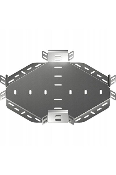 BAKS CZKJ100H50 156810 Conector cu patru căi pentru tavă de cabluri din tablă...