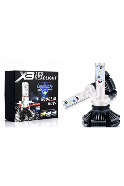 NO BRAND Becuri LED auto H27 H27W H27/1 880 H27/2 881 12000lm X3 CANBUS 2 bucăți
