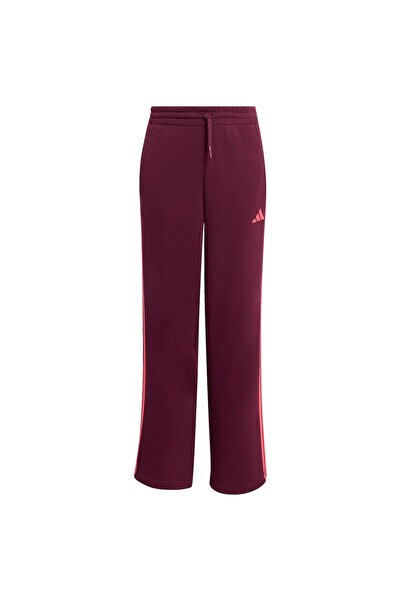 adidas Παιδικό Παντελόνι Φόρμας Essentials 3-Ρίγες French Terry με Ανοιχτό Τε...