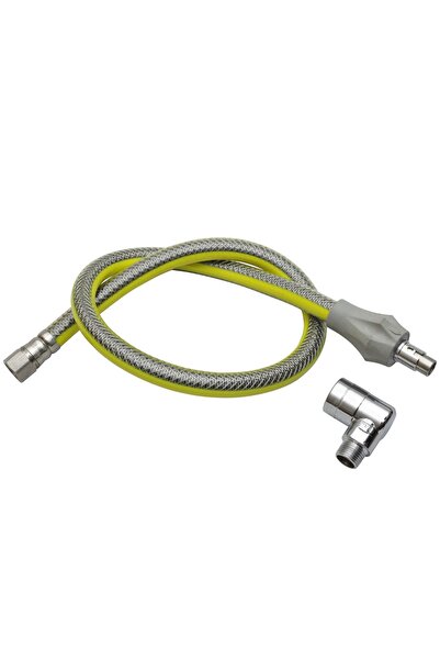 LECHAR Furtun de gaz 1/2 " 150 cm + robinet cu eliberare rapidă