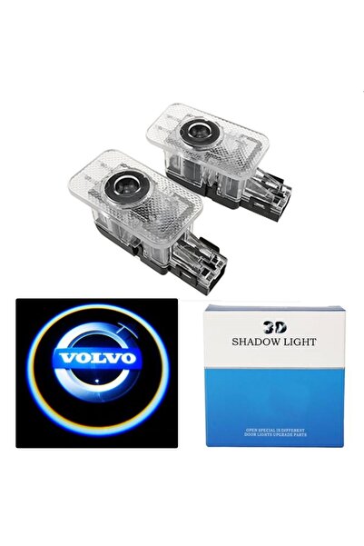 NO BRAND 2x PROIECTOR LOGO LED VOLVO V40 V60 V70 V90 S60 S80 S90 XC40 XC60 XC...