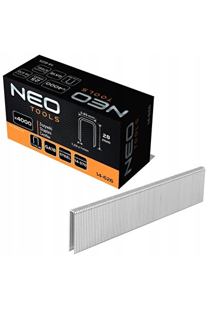 NEO Tools ZSZYWKI GALVANIZAT PENTRU ZSZYWKI LUNGIME 28 MM 4000 S 14-626