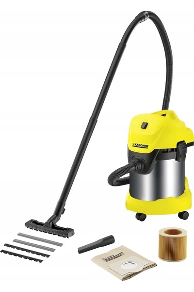 Karcher KÄRCHER WD 3 1000W 17L ASPIRATOR UMED-USCAT CU FUNCȚIE DE SUFLARE