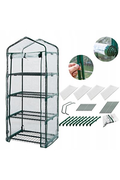 NEO Tools FABRICĂ DE STICLĂ 69X49X160CM FOLIE PVC, STRUCTURĂ METALICĂ 15-901 ...