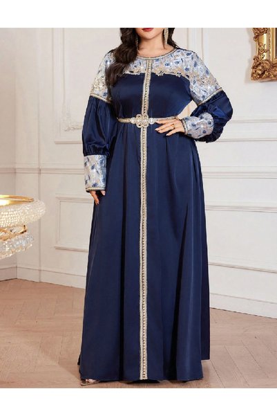 Evendi Rochie lunga, Bleumarin