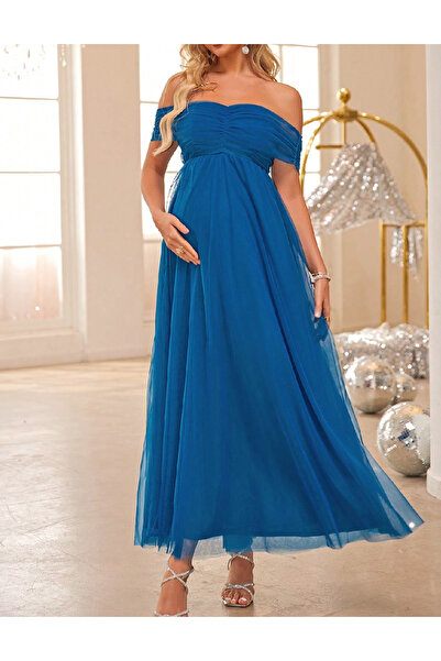 Evendi Long dress, Blue