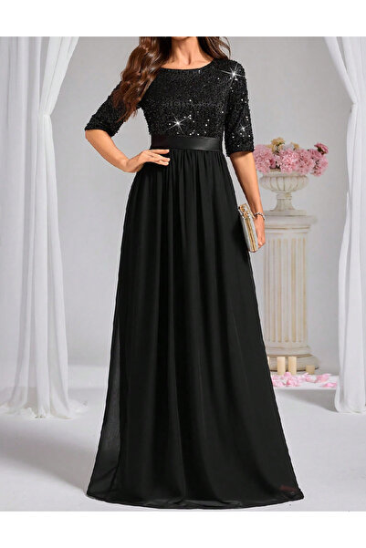 Evendi Rochie lunga, negru