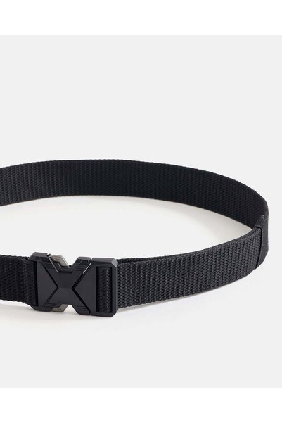 REDTAG Men Black Elastic Belt