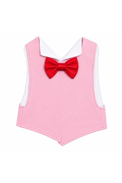 domino Mühabbet kuşu ve papağan damatlık elbisesi,Pembe