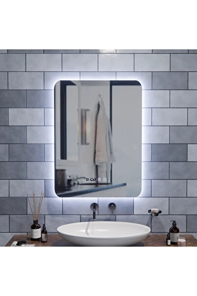 DIGITAL Merchandise Oglinda LED Dreptunghiulara ARTAR Touch, 60X80cm, Sistem ...