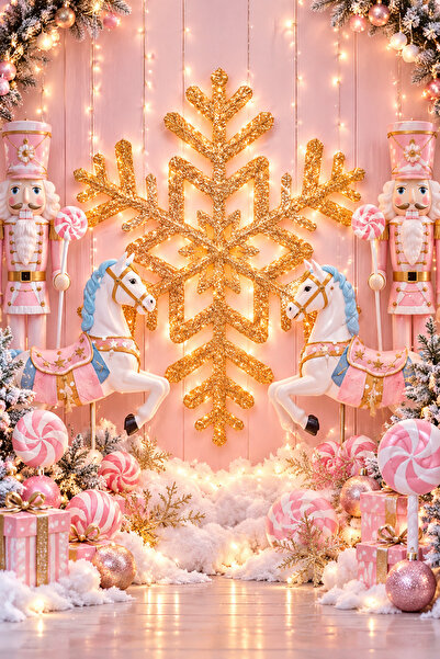 PROMISEBACKDROP2 خلفية قماشية ذات طابع عيد الميلاد، ترحيب بالعام الجديد، لالت...