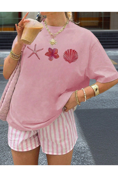 Evendi T-shirt, Pink