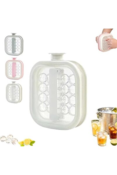 Generic 2 in 1 Ice Ball Kettle with Handles, Silicone Ice Ball Maker for Cock...