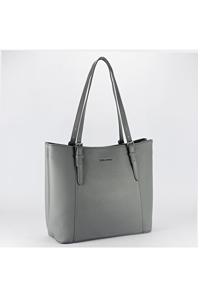 David Jones Borsetă mare gri închis B-CM7674 M13