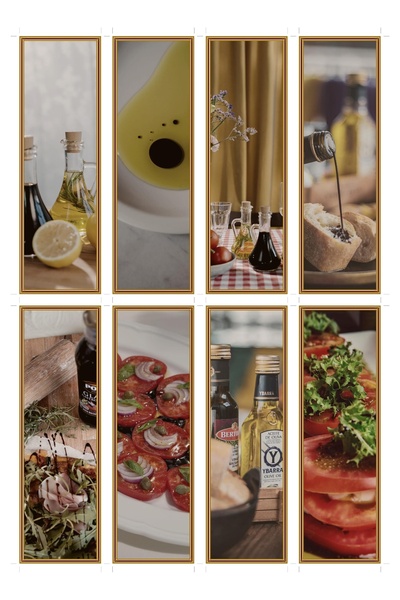 OEM Semne de Carte Set de 8, Tema Otet Balsamic, Design Elegant, Carton Premi...