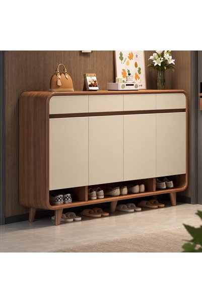 KLNAMAEAAN Shoe Storage Cabinet with Drawers, Large Capacity Entryway Shoe Or...