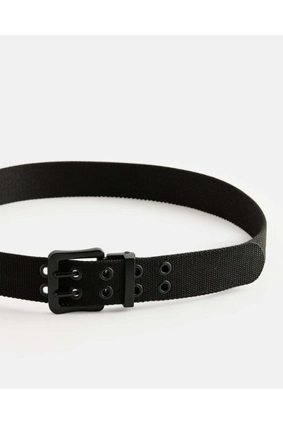 REDTAG Men Black Elastic Belt