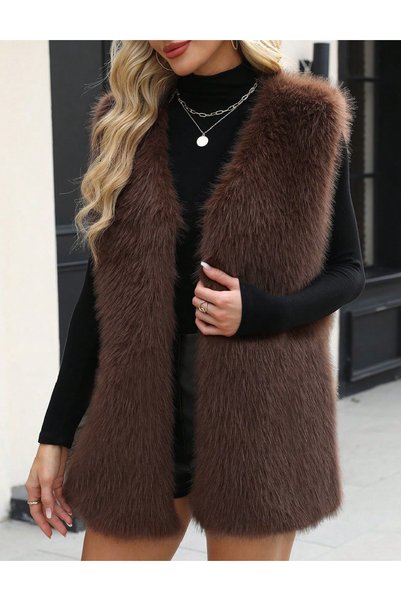 Evendi Vest, Brown